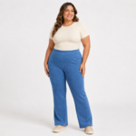 Calça Pantalona  Lãzinha Plus Size Feminina