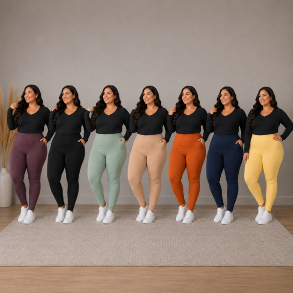 Calça Legging Feminina Plus Size