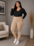 Calça Legging Feminina Plus Size