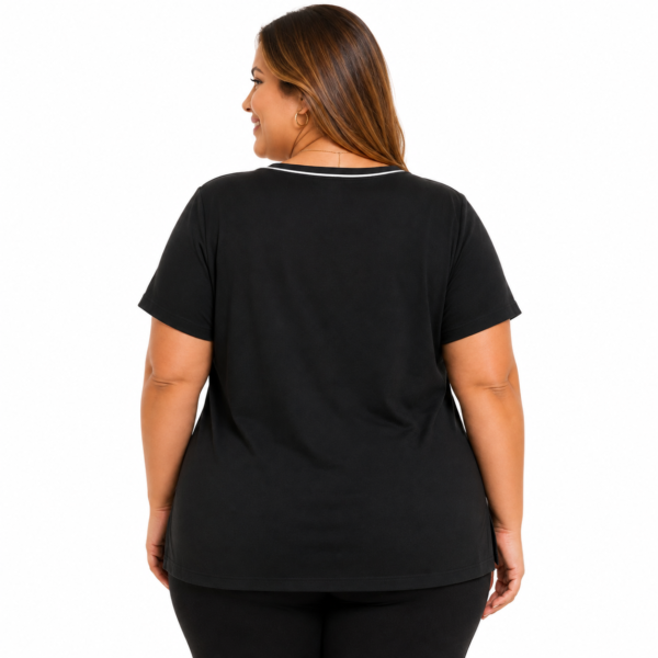 Blusa Feminina Plus Size com Vivo
